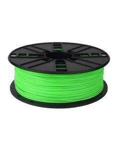 Gembird Filament, PLA Vert fluorescent, 1,75 mm, 1 kg - 3DP-PLA1.75-01-FG