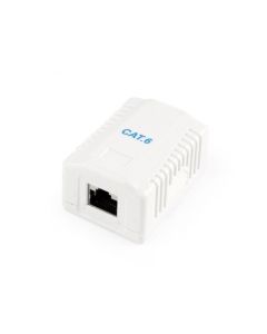 Boîtier en saillie CAT6 blindé CableXpert avec 1 connexion NCAC-1F6-01