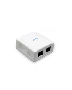 Boîtier en saillie CAT5E blindé CableXpert avec 1 connexion NCAC-2U6-01