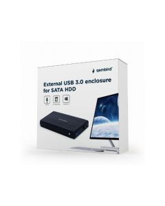 Gembird Boîtier USB 3.0 externe, noir - EE3-U3S-3