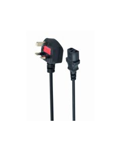 Câble d\'alimentation CableXpert UK (C13) 5 A 1,8 m PC-187