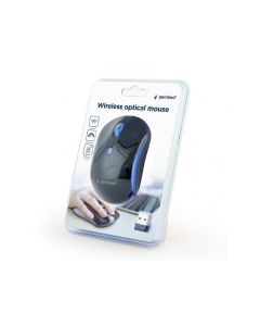 Gembird Souris optique sans fil, noir/bleu - MUSW-4B-03-B