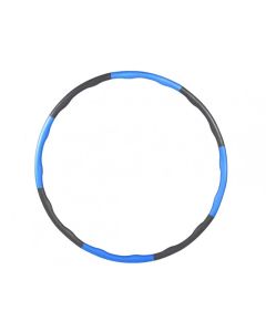Foam Hula Hoop 95cm (Blue-Grey) 8 pieces