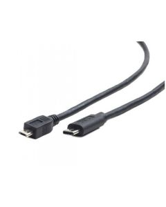 Câble CableXpert Micro USB 2.0 BM vers Type-C 1 m CCP-USB2-mBMCM-1M