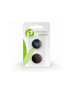 EnerGenie Pile Bouton CR2032 - Pack de 2 - EG-BA-CR2032-01