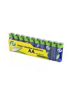 EnerGenie paquet de 10 Piles super alkalines AA,  EG-BA-AASA-01
