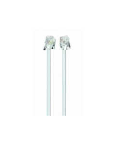 CableXpert Cordon téléphonique 6P4C 3 mètres TC6P4C-3M