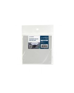 Gembird Coussin thermique en silicone dissipateur thermique, 100 x 100 x 1 mm TG-P-01