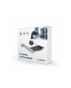 Gembird Carte d\'extension M.2 pour carte SSD PCI-Express, avec support extra-plat  PEX-M2-01