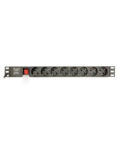 EnerGenie Adaptateur Multi prises PRO, 8 prises, 1U, 16A - EG-PDU-014