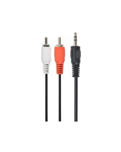 Câble CableXpert 3,5 mm stéréo vers fiche RCA 0,2 m CCA-458 / 0,2