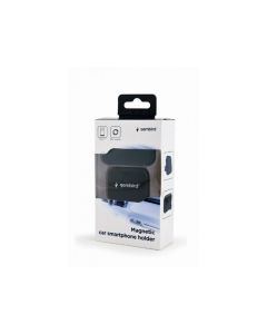Gembird Support de smartphone de voiture magnétique, noir TA-CHM-01