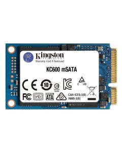 Kingston SSD KC600 mSATA 256GB SATA3 SKC600MS/256G
