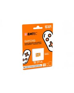 Emtec memory card microSDXC 512GB UHS-I U3 V30 Orange