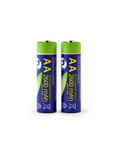 EnerGenie Piles Ni-MH rechargeables AA, 2600mAh, 2pcs sous blister - EG-BA-AA26-01