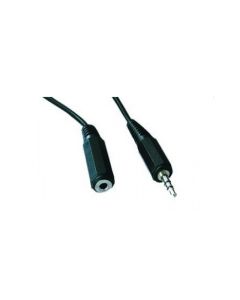 Gembird 3,5mm - 3,5mm - Femelle - 2 m - Noir CCA-423-2M