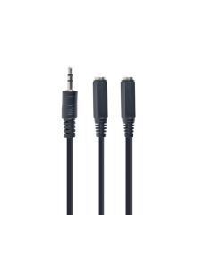 CableXpert CABLE AUDIO SPLITTER 3.5MM/10CM WHT CCA-415-0.1M