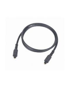 Gembird Toslink - 1m - TOSLINK - TOSLINK - 1 m - Noir CC-OPT-1M