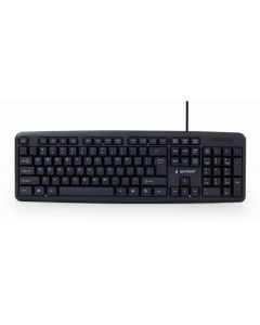 Gembird Standard - USB - Clavier à membrane - QWERTY - Noir KB-U-103-RU