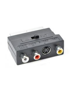 CableXpert Bidirektionaler Scart/Cinch/S-Video Adapter - CCV-4415