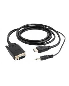 CableXpert 5 m - VGA - HDMI/3.5mm - Mâle - Mâle - 1920 x 1080 pixels CC-DP-HDMI-5M