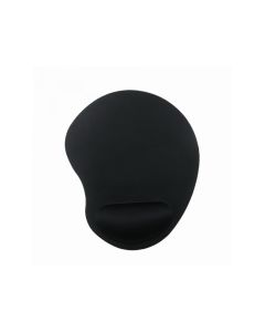 Gembird Tapis de souris avec support souple au poignet, noir MP-ERGO-01