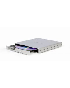 Gembird lecteur CD DVD externe± RW enregistreur - Argent DVD-USB-02-SV