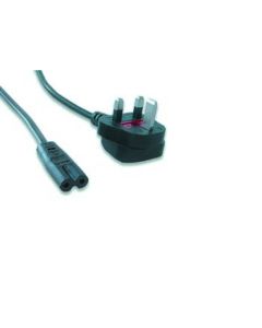 CableXpert UK power cord (C7), 3 A, 6 ft - PC-187-ML7