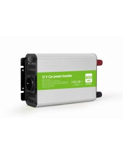 EnerGenie adaptateur/convertisseur de courant Auto 800W Aluminium Noir EG-PWC800-01