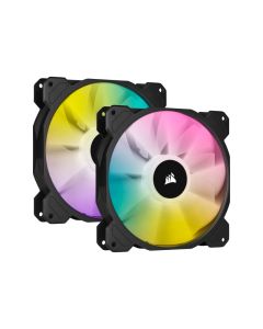 CORSAIR Lüfter 140*140*25 SP140 RGB Elite Dual Pack + Node C CO-9050111-WW