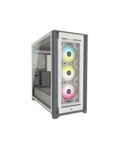 CORSAIR Midi iCUE5000X RGB (Tempered Glass) White CC-9011213-WW
