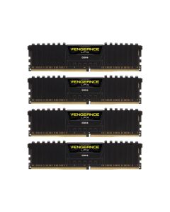 DDR4 64GB PC 2666 CL16 CORSAIR (4x16GB) Vengeance LPX CMK64GX4M4A2666C16