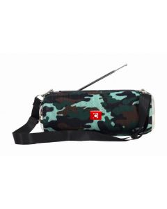 Gembird Haut-parleur Bluetooth portable avec FM-Radio Militaire - Speaker