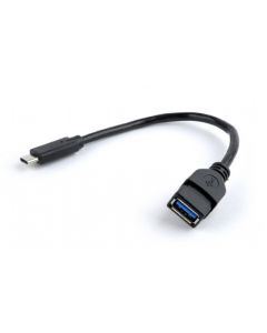 CableXpert 0,2 m - USB Type-C - USB Type-A - Noir A-OTG-CMAF3-01