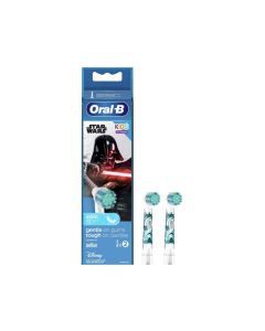 Oral-B  Pack de 2 Têtes de brosse à dent électrique Star Wars Kids