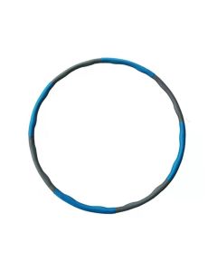 Hula Hoop en mousse 100cm, 1,2kg (Bleu-Gris)