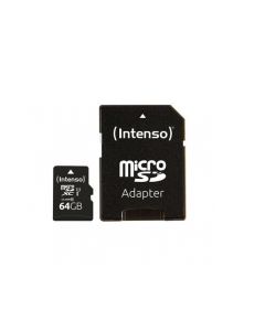 Intenso memory card microSD UHS-I Performance 64GB + adapter CL 10