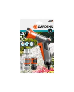 GARDENA Kit Pistolet d\'arrosage Classic + raccords d\'arrosage  convient pour 13 MM (1/2 inch) 18299-