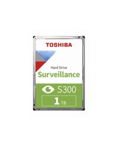 Toshiba  HDD S300 Disque dur Surveillance 1To 5700rpm Sata III 64MB (D)