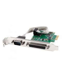 Gembird Carte port serie + lpt, PCI Express, profile bas PEX-COMLPT-01