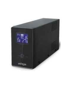 EnerGenie Onduleur avec USB et écran LCD, 850 VA, noir EG-UPS-032