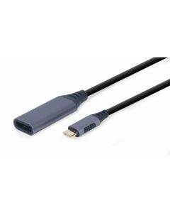 Adapter USB Typ-C DisplayPort- Spacegrau - A-USB3C-DPF-01