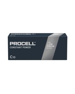 Duracell Pack de 10 piles Baby PROCELL Constant , C, LR14, 1.5V