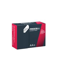 Duracell Pack de 10 piles PROCELL Intense Mignon, AA, LR06, 1.5V