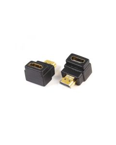 Reekin HDMI Type A Female - Male Adapter (90°)