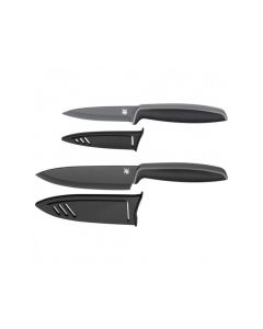 WMF Set de couteaux Acier inoxydable Noir Ergonomique 1879086100