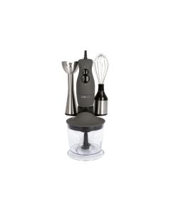 Clatronic 3en1 Mixeur plongeant Clatronic SMS 3777 acier inoxydable/titane