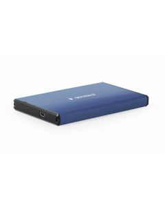 Gembird USB 3.0 2.5\'\' enclosure, brushed aluminum, deep-blue- EE2-U3S-3-DB