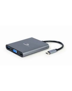 CableXpert USB Type-C 6-in-1 multi-port adapter A-CM-COMBO6-01