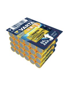 Varta Pack de 24 piles Micro, AAA, LR06, 1.5V  Alkaline, - Longlife
